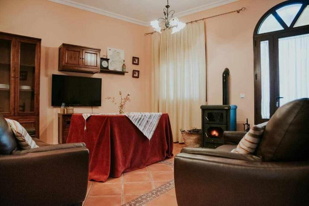 Casa Rural Con Jacuzzi, Sauna, Barbacoa Y Barra Cabeza la Vaca Exterior foto