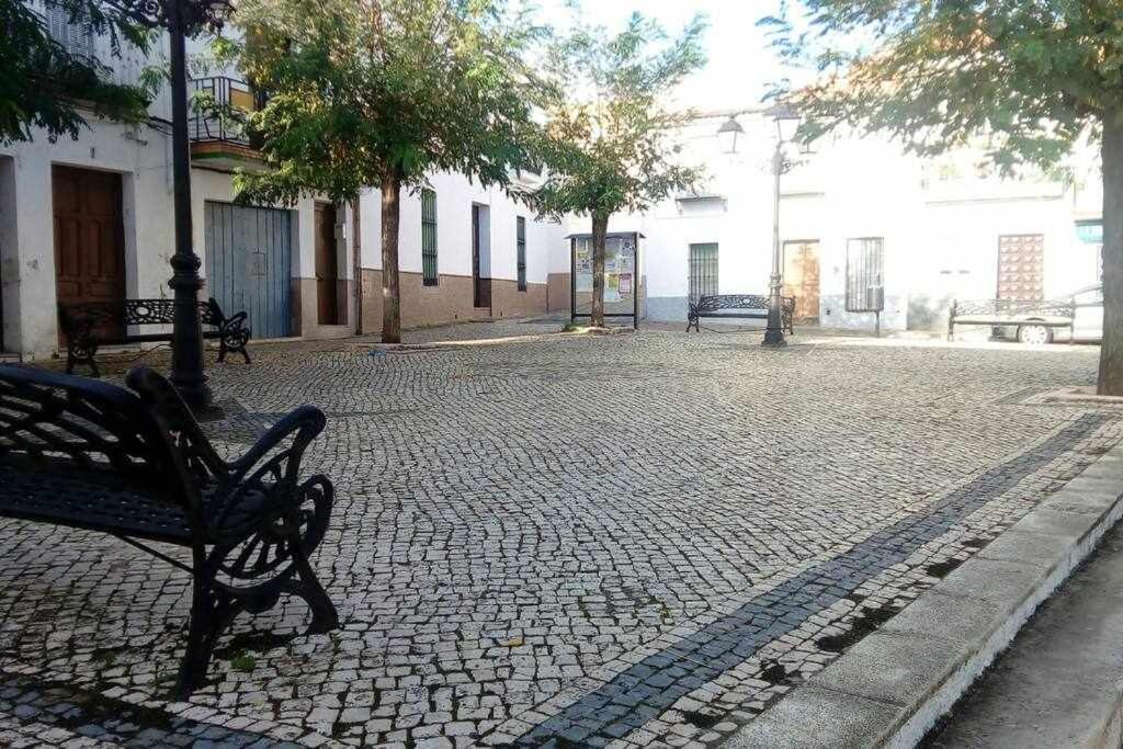 Casa Rural Con Jacuzzi, Sauna, Barbacoa Y Barra Cabeza la Vaca Exterior foto